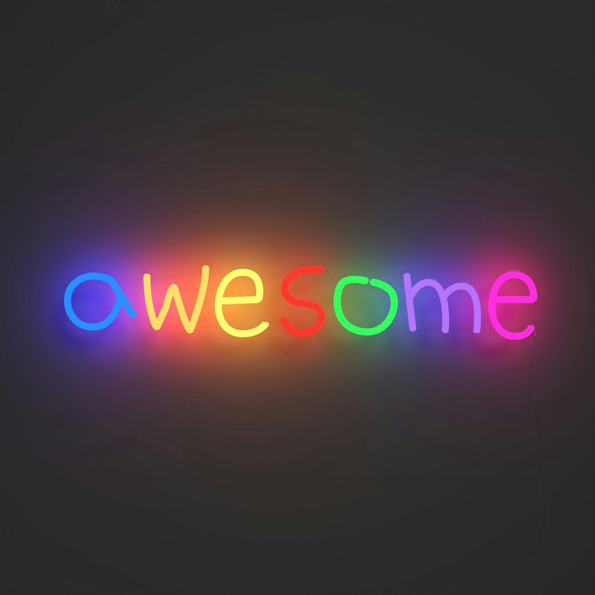 Awesome - LED neon sign