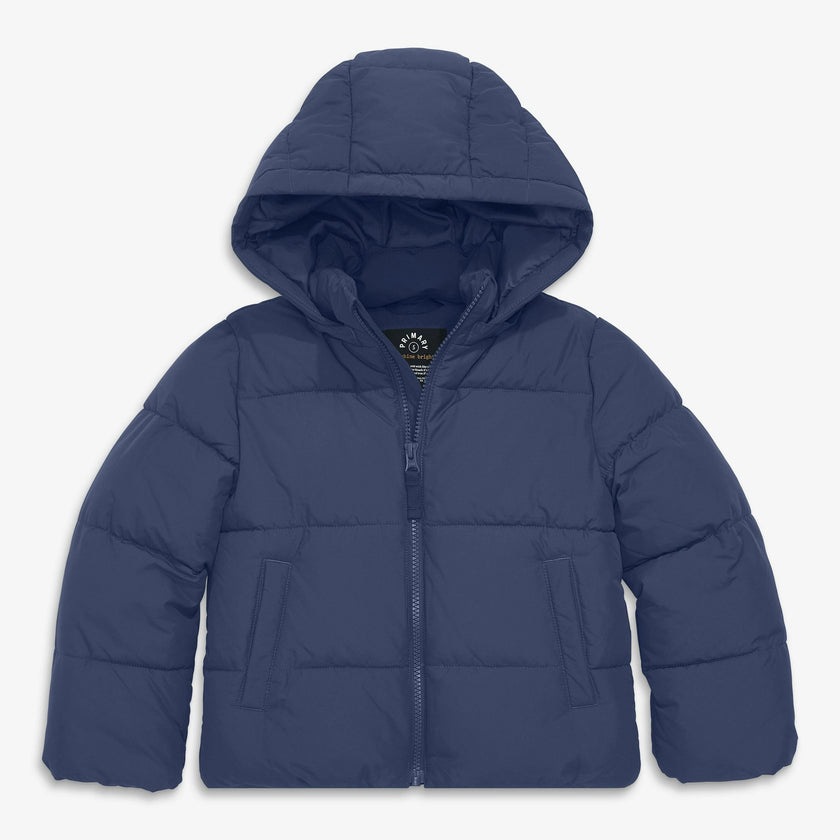 Kids fleece-lined puffer jacket