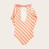 Soleil Stripe One Piece Long Sleeve