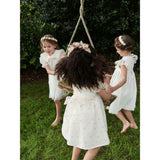 Ivory Tulipan Ceremony Girl Tulle Skirt