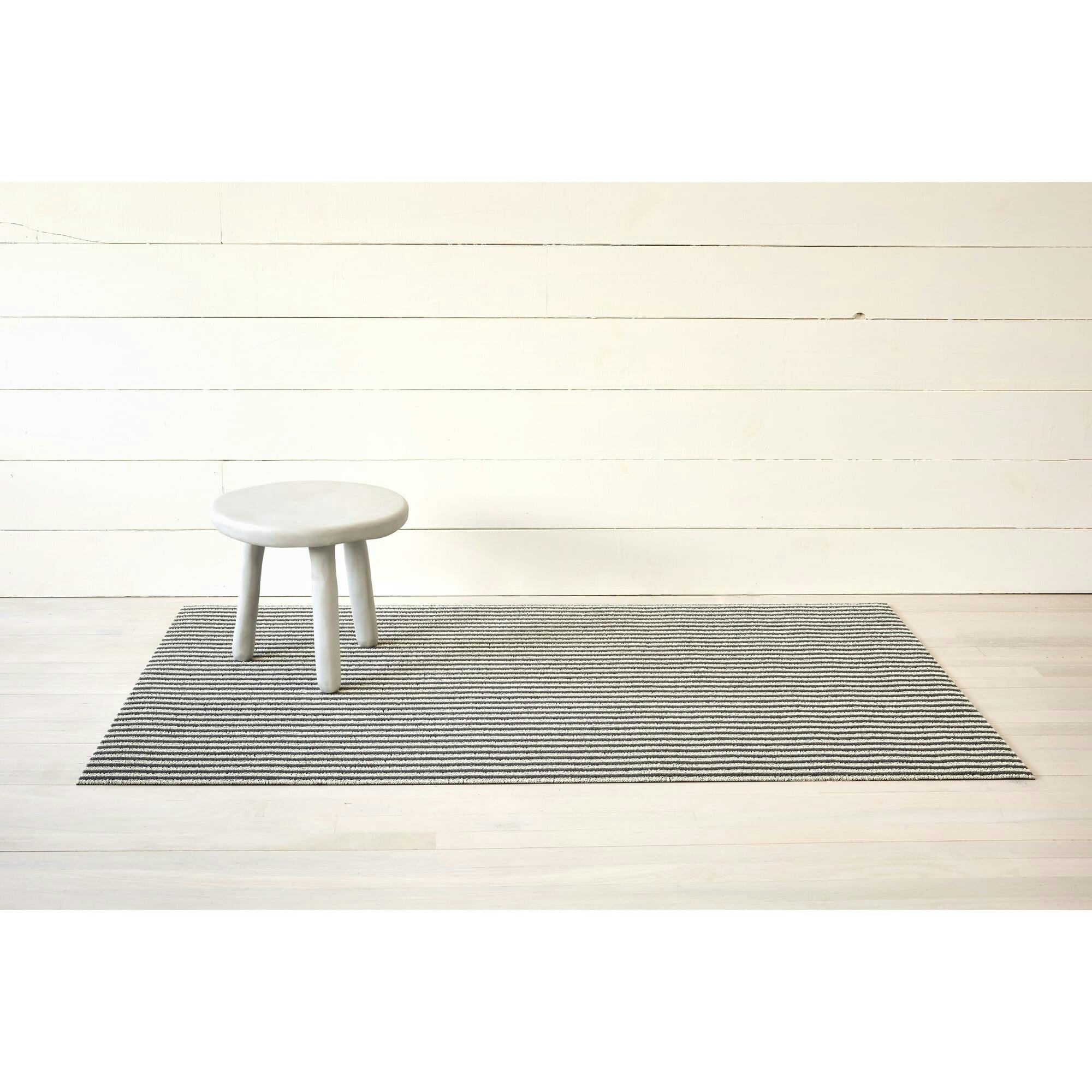 Breton Stripe Shag Floor Mat, Stripes