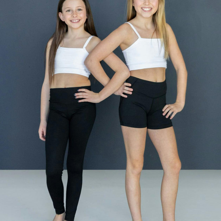 High-Rise Leggings - Black