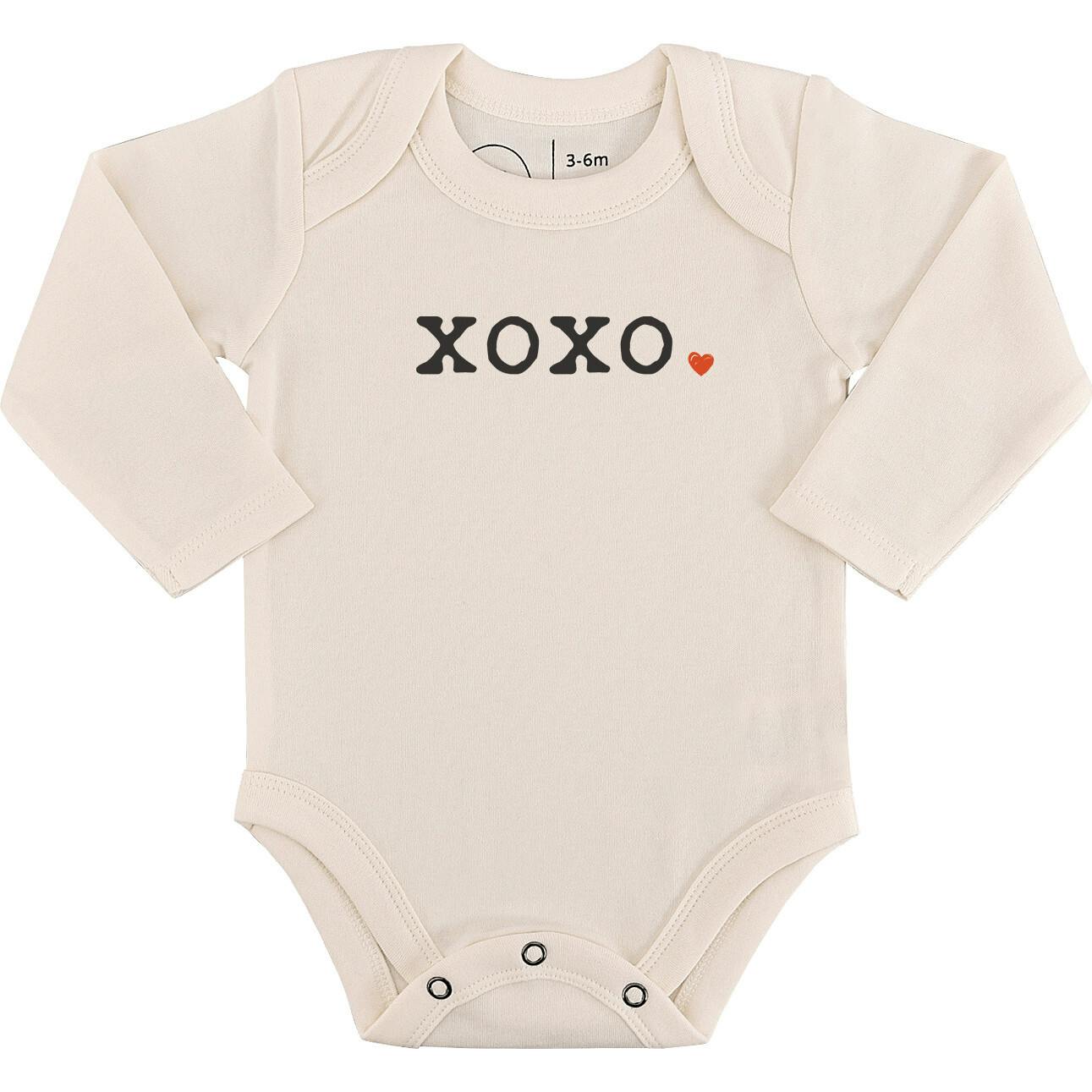 long sleeve graphic bodysuit | xoxo