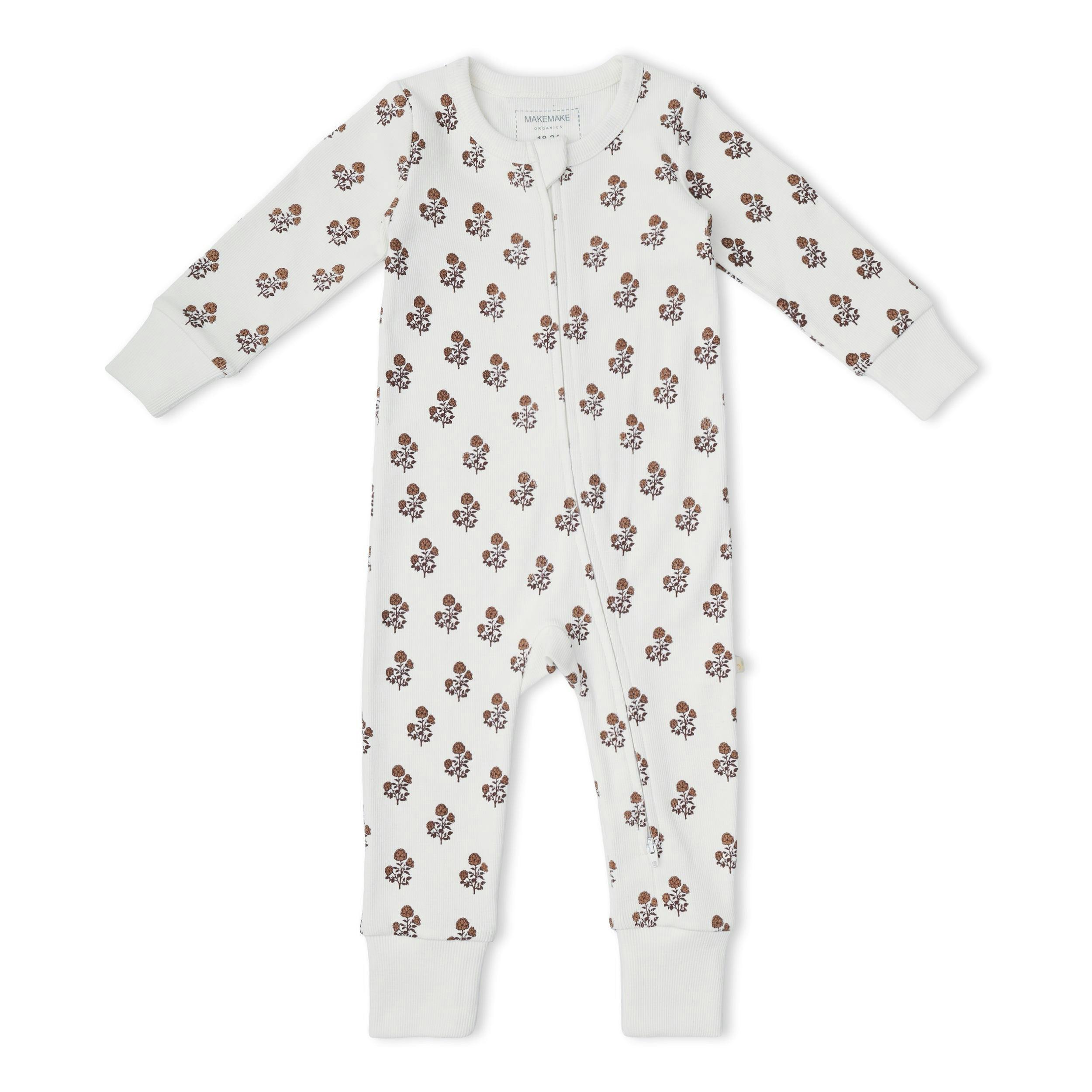 Organic 2-Way Zip Romper - Loom