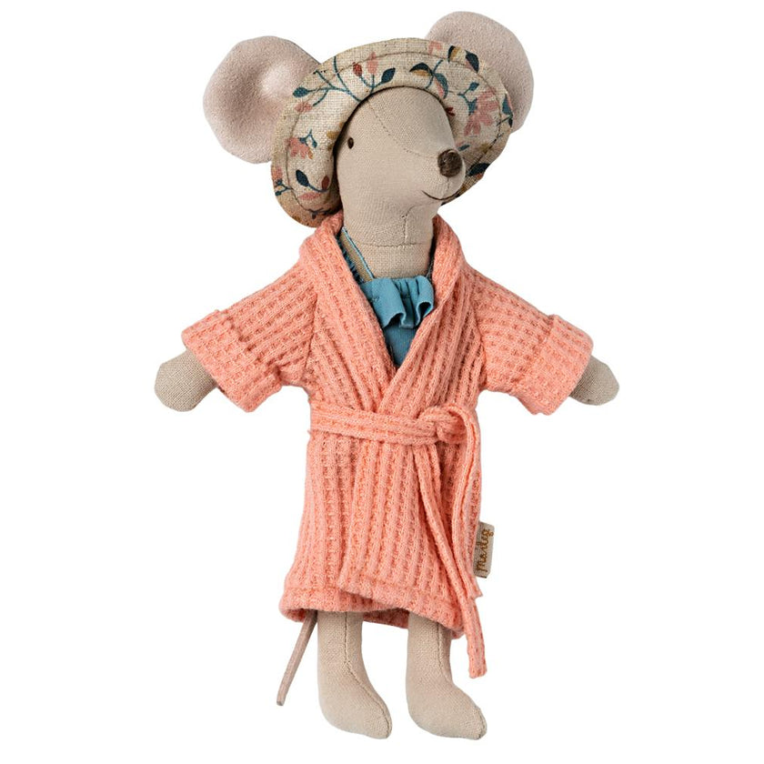 Bathrobe - Coral, Dad/Mum Mouse