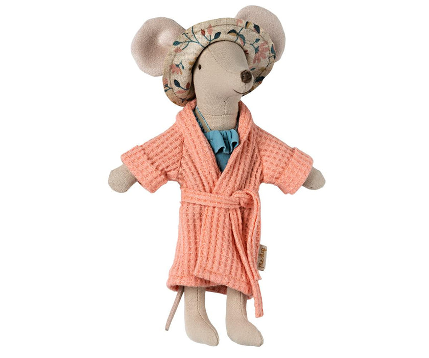 Bathrobe - Coral, Dad/Mum Mouse