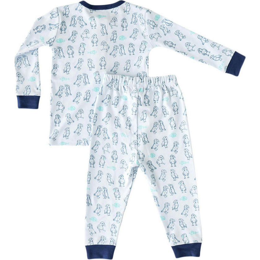 Puffin Print 2-Piece Pajama