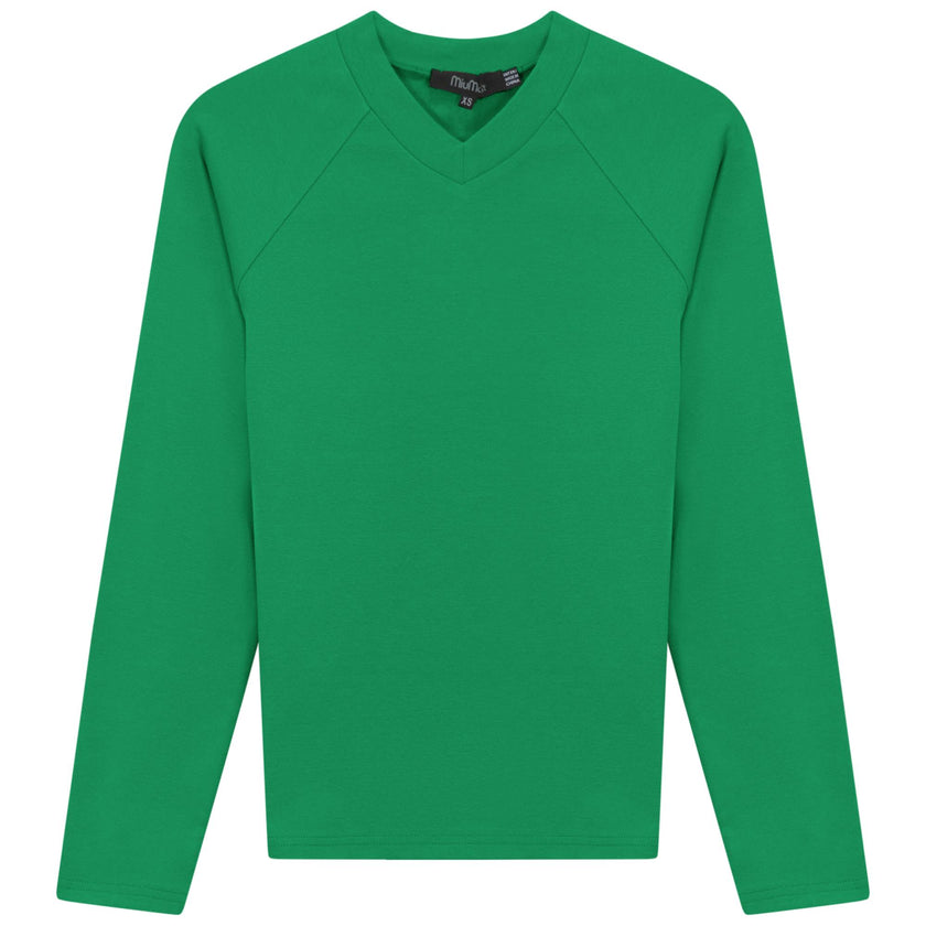 V Neck Raglan Top