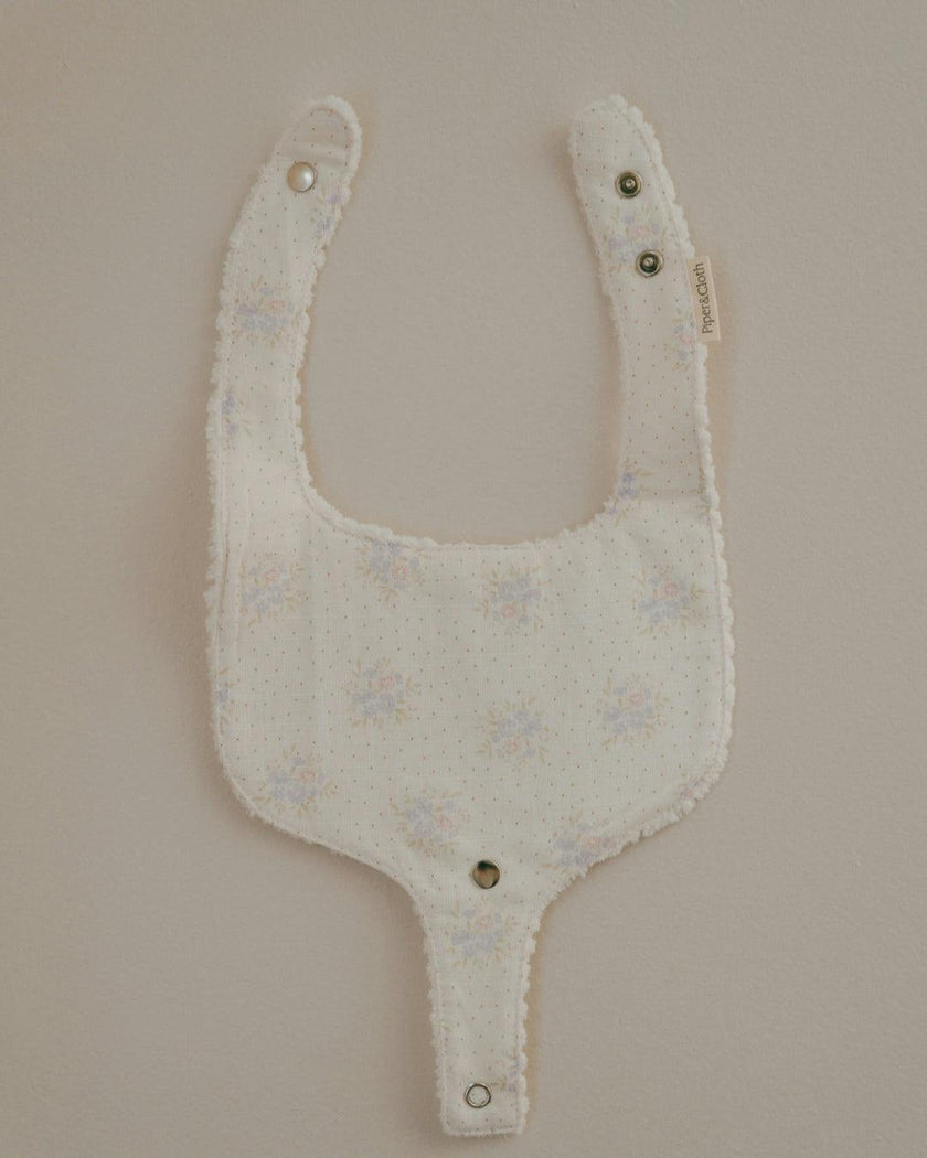 Soothe & Snap Pacifier Bib-Petite Meadow Dots