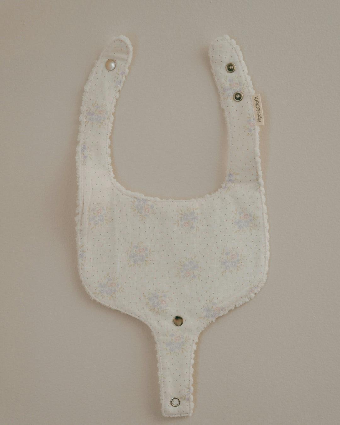 Soothe & Snap Pacifier Bib-Petite Meadow Dots