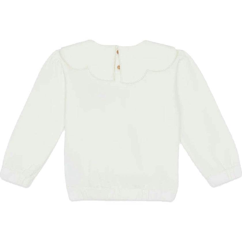 BONTON Martine Baby Sweatshirt - Ecru Bonton