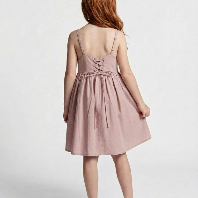 Annalise Dress | Antique Blush