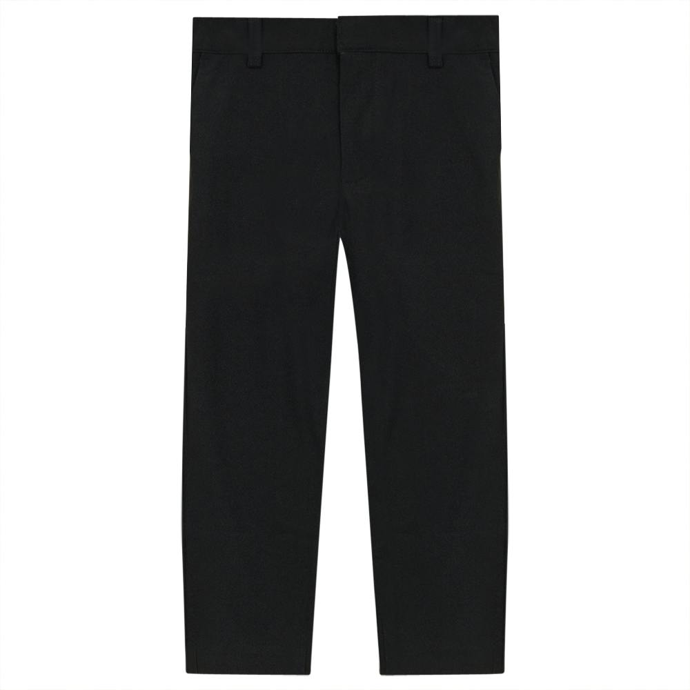 Slim Fit Pants Black