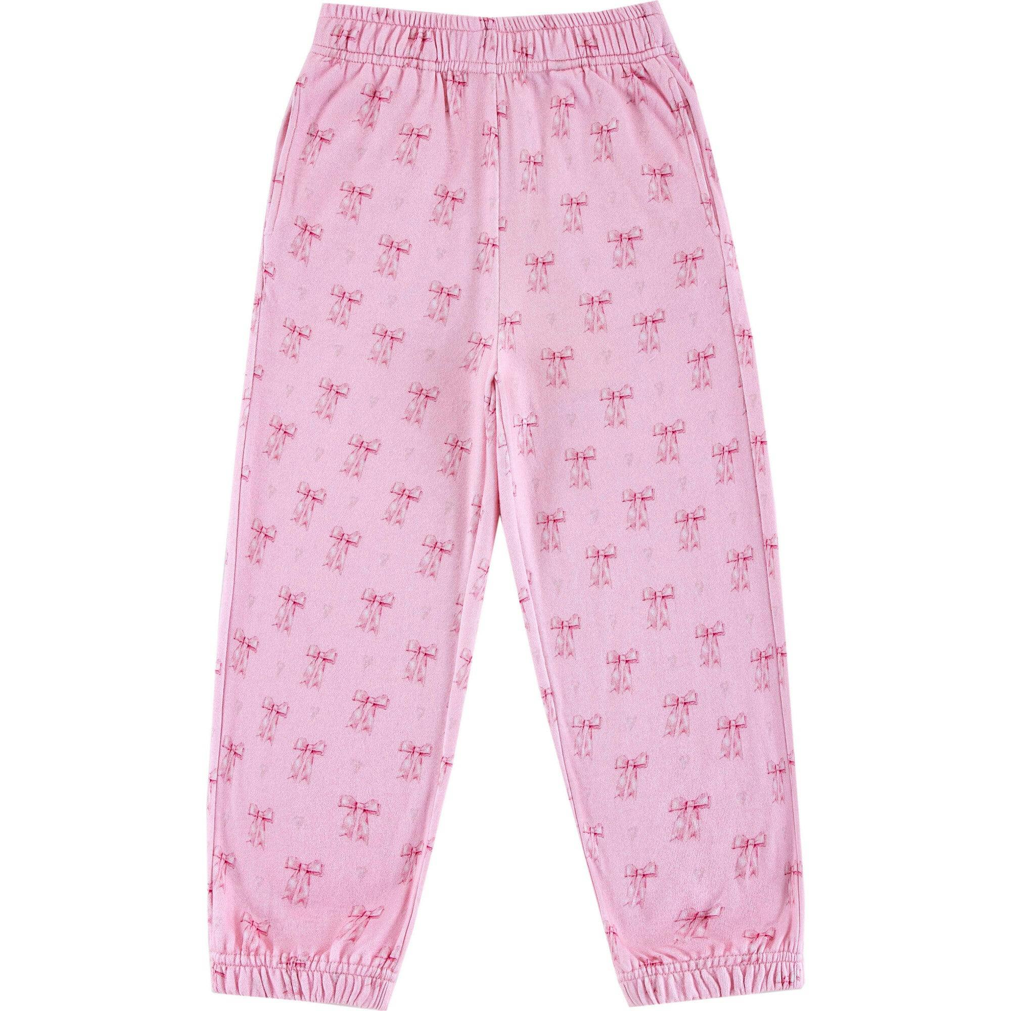 Soft Fleece Jogger, Lovely Bow