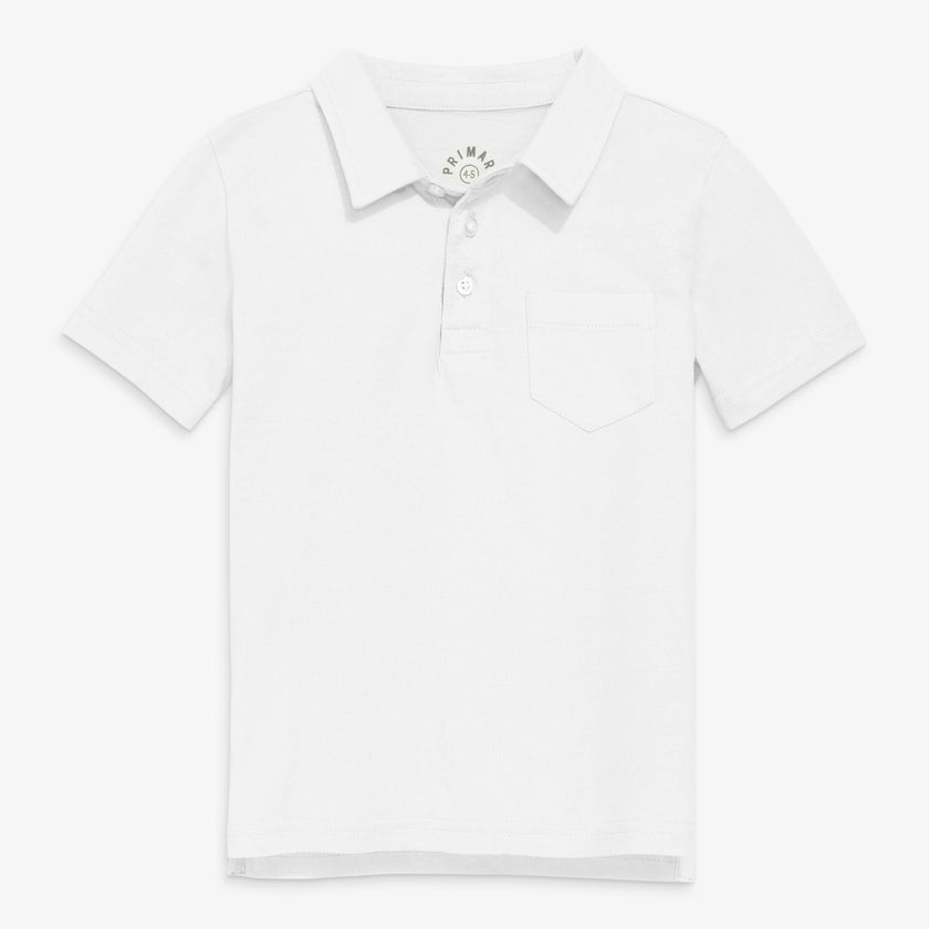 Kids short sleeve polo