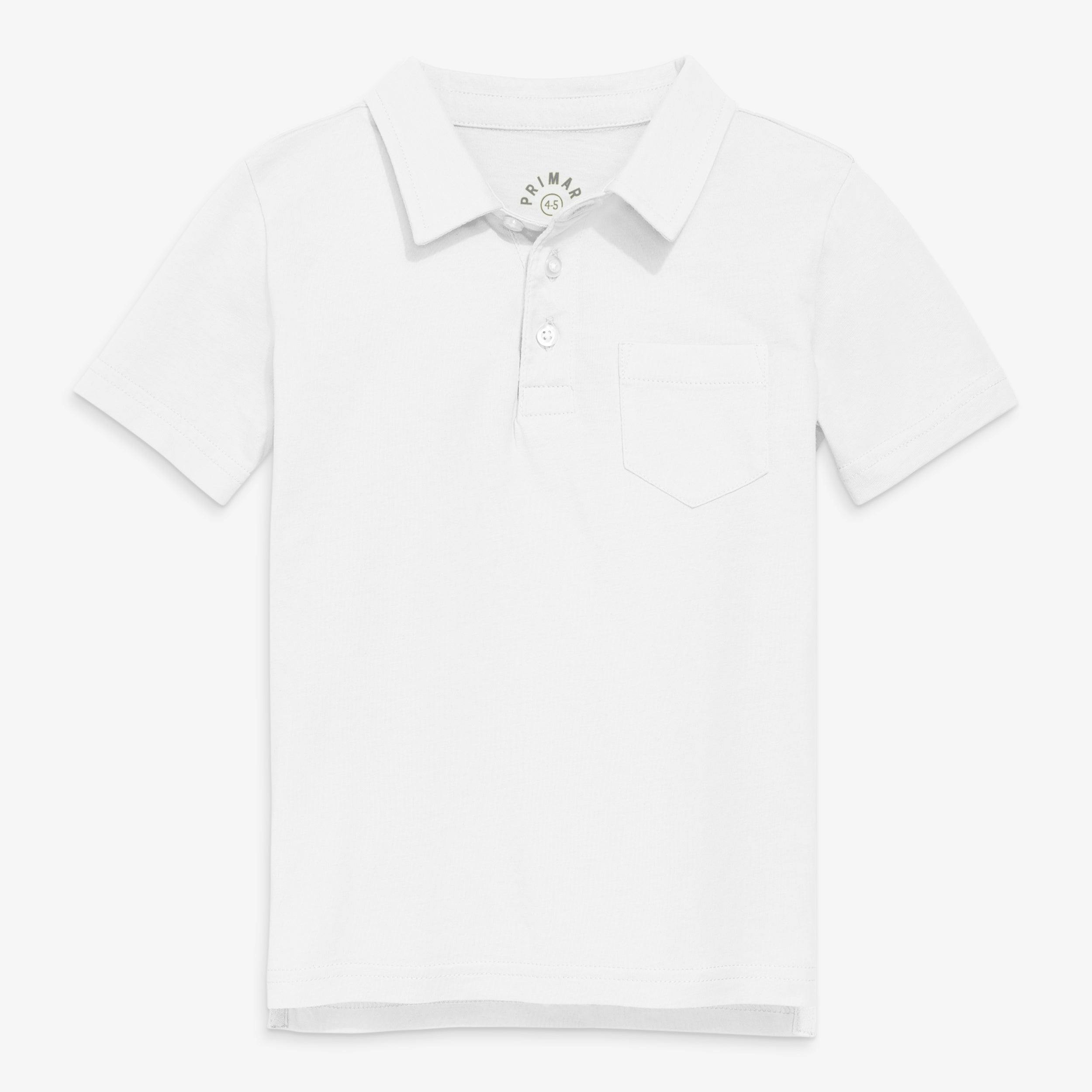 Kids short sleeve polo