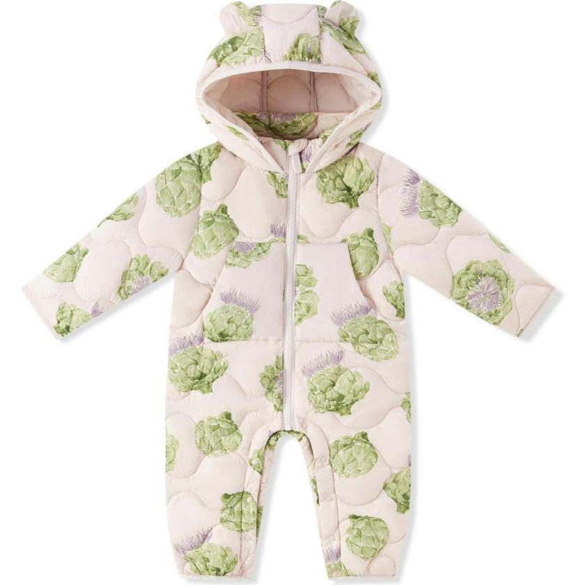 Artichoke Lightweight Down Hooded Jumpsuit