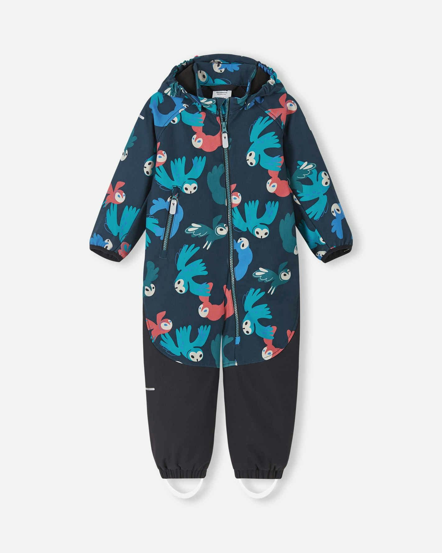 Mjosa - Kids' Softshell Outdoor Jumpsuit