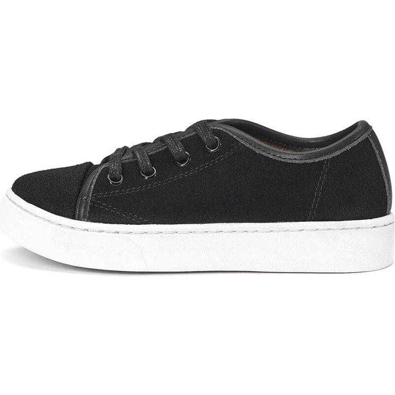 Robby Suede Flat Sole Lace-Up Sneakers