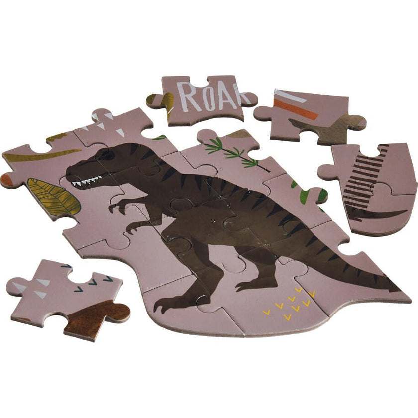 Dino Shaped 80-Piece Puzzle