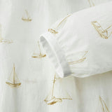Sailboat Melody Hooded Sun Shield Windbreaker Jacket