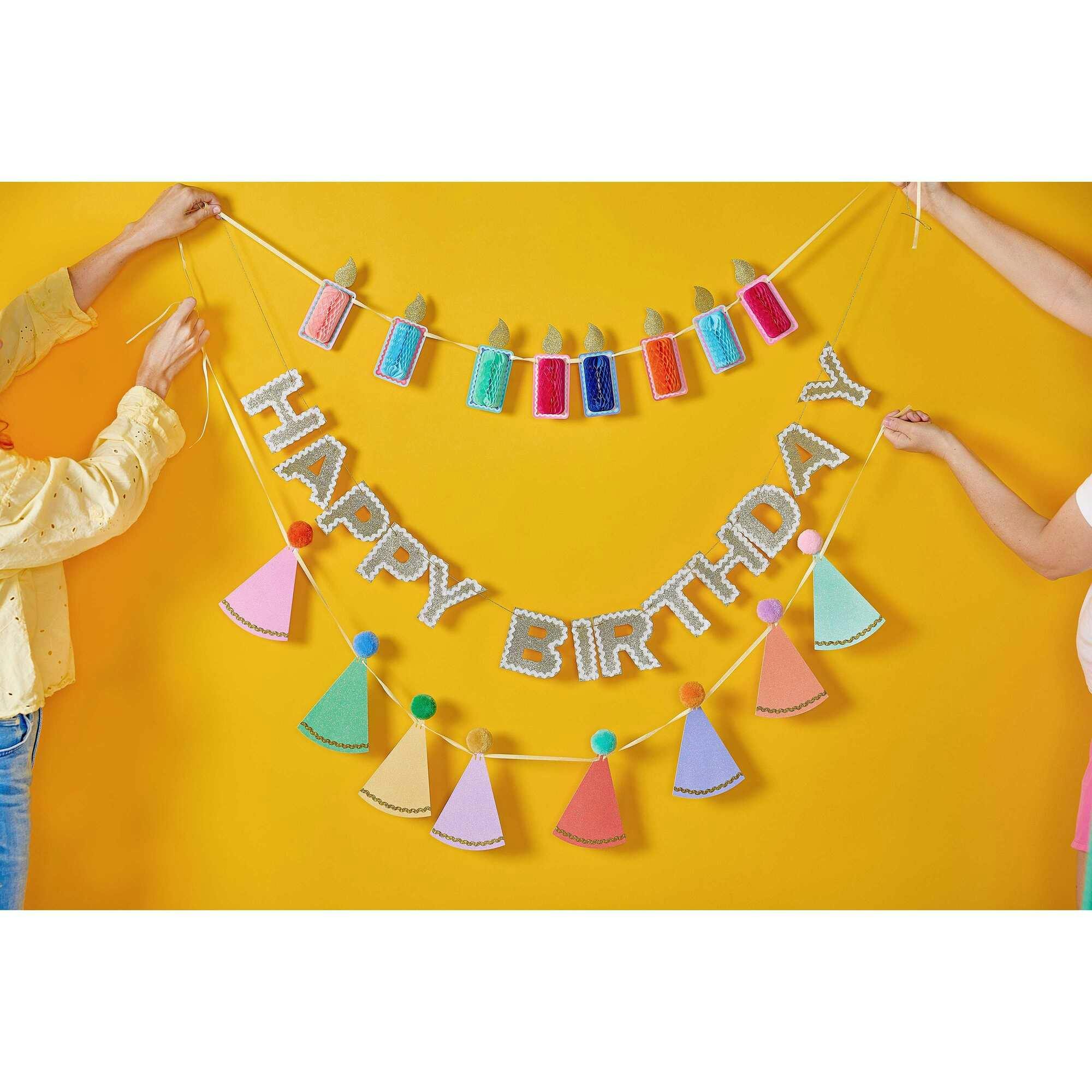 Put On Your Party Hat Reusable Party Garland