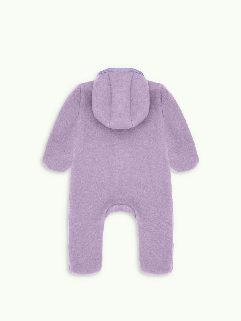 children's merino wool overall - lilac