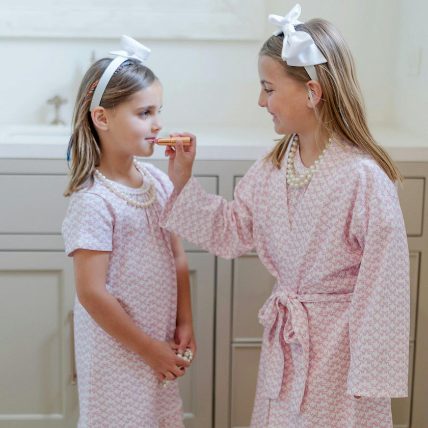 Camden Girls' Dress Pretty Pink Bows