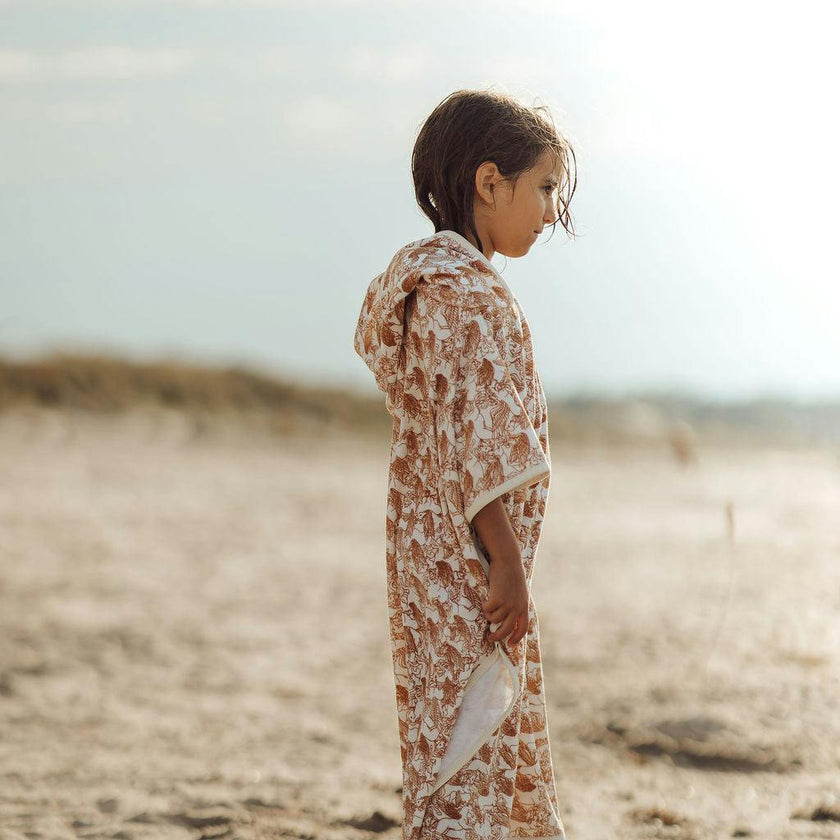 Bathing Towel Poncho | Organic Cotton - Pegasus