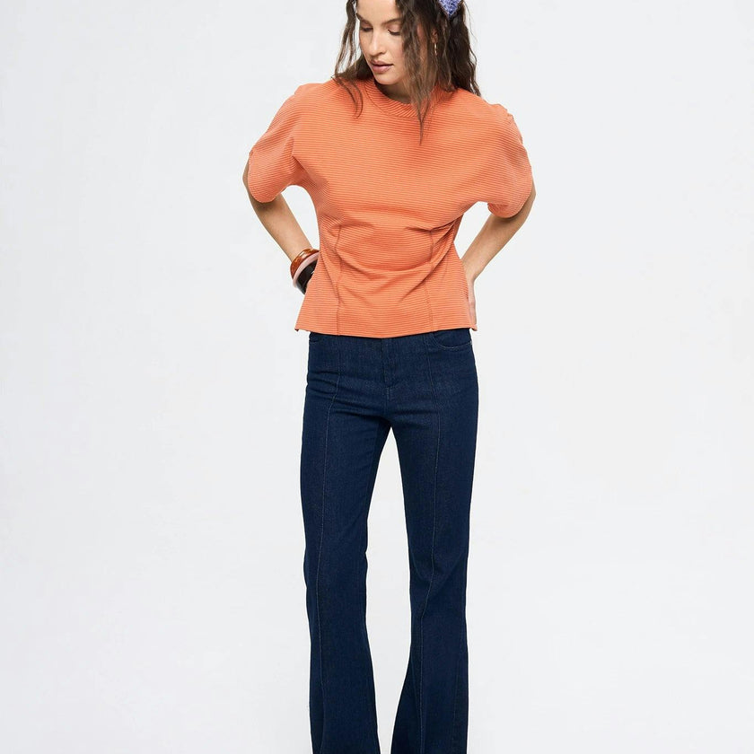 women's t-shirt – orange sun