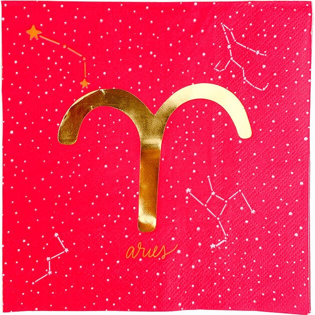 Zodiac Pisces Large Napkins
