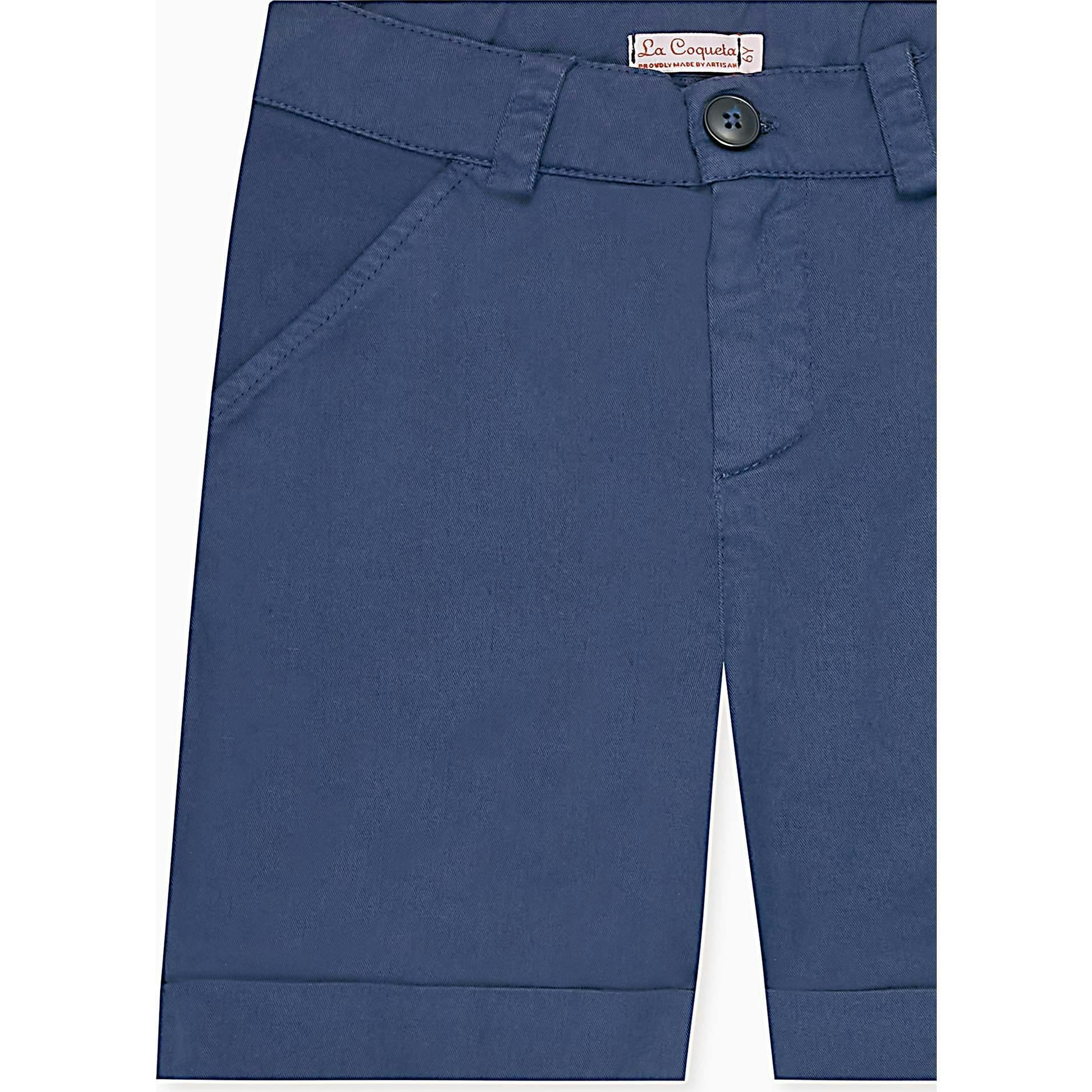 Navy Figaro Boy Chino Shorts