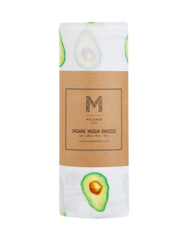 Organic Cotton Muslin Swaddle