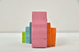 Wooden Mountain Rainbow Stacker | Montessori Stacking Blocks for Toddlers