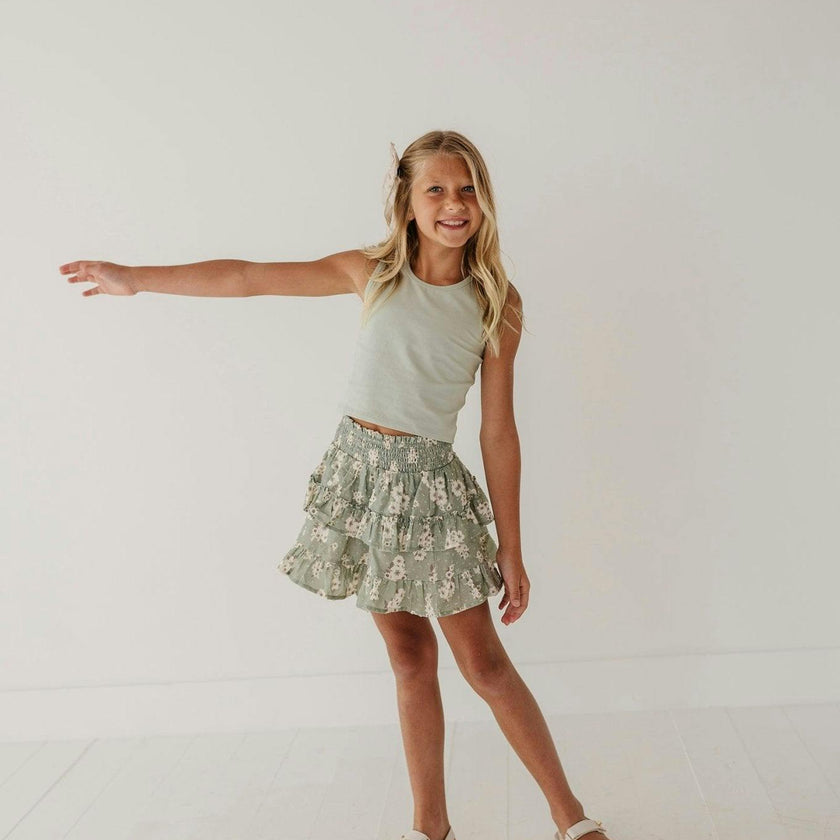 Ruffled Skirt