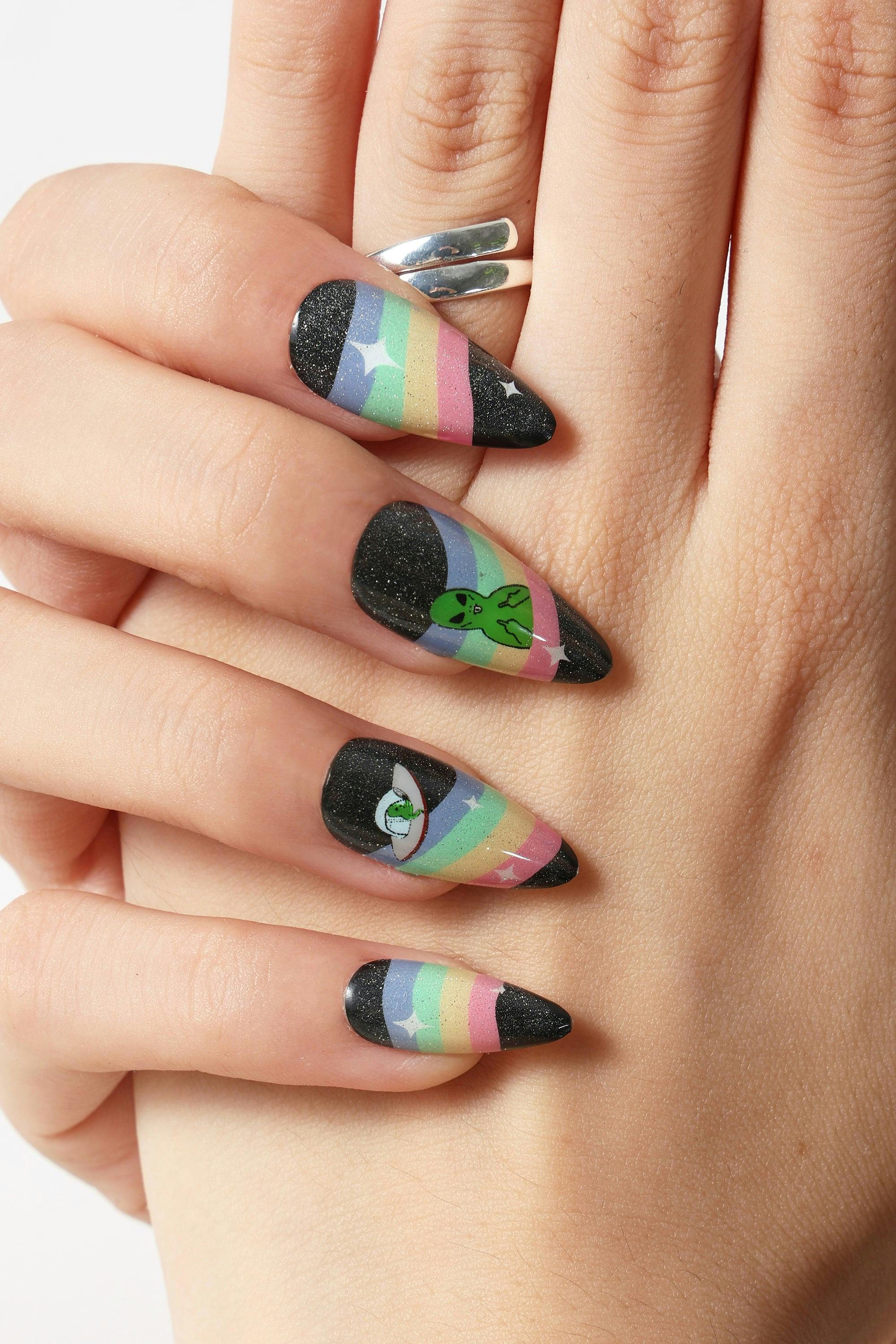 SPACED OUT - Ripndip Press-on Nails