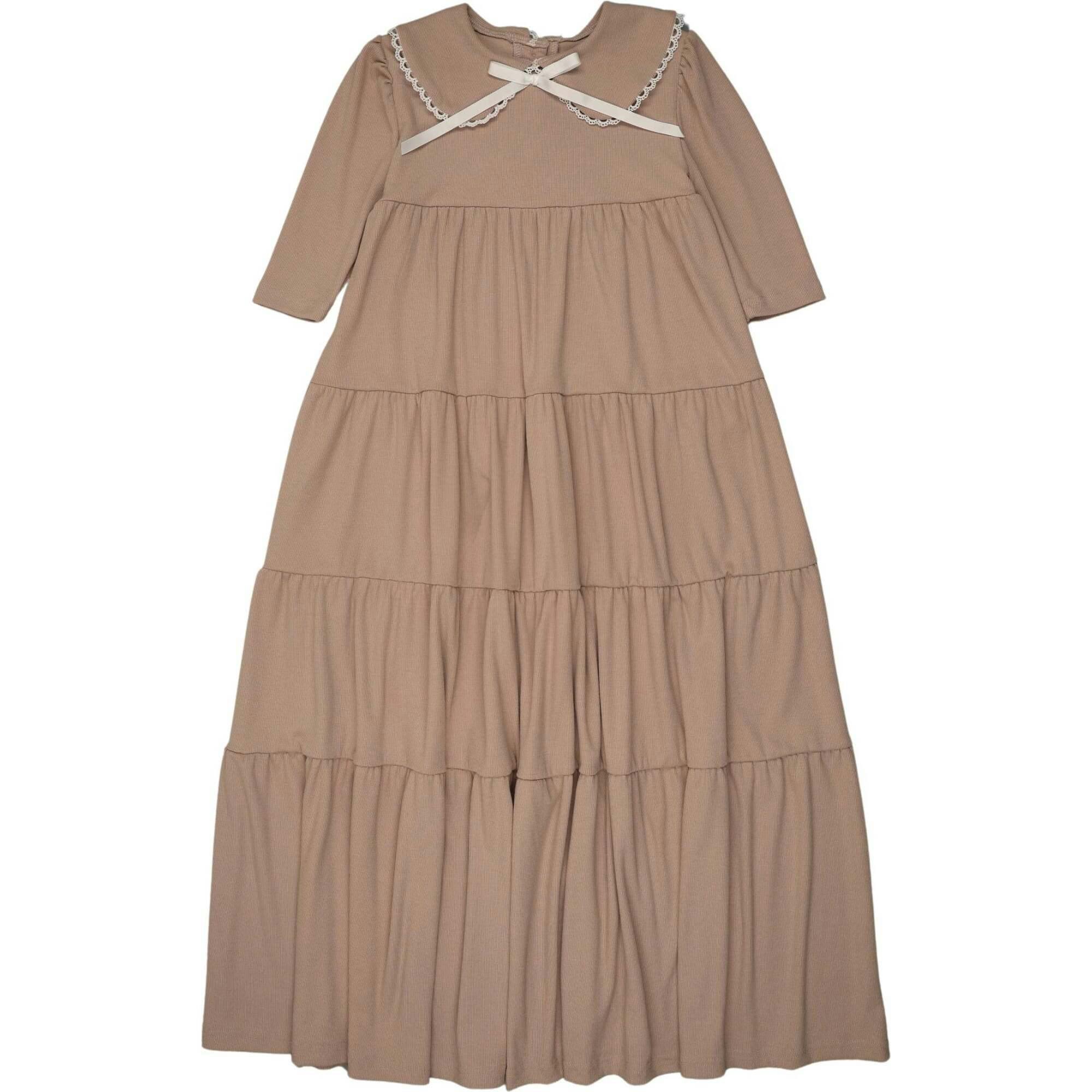 Ribbed Maxi, Brown