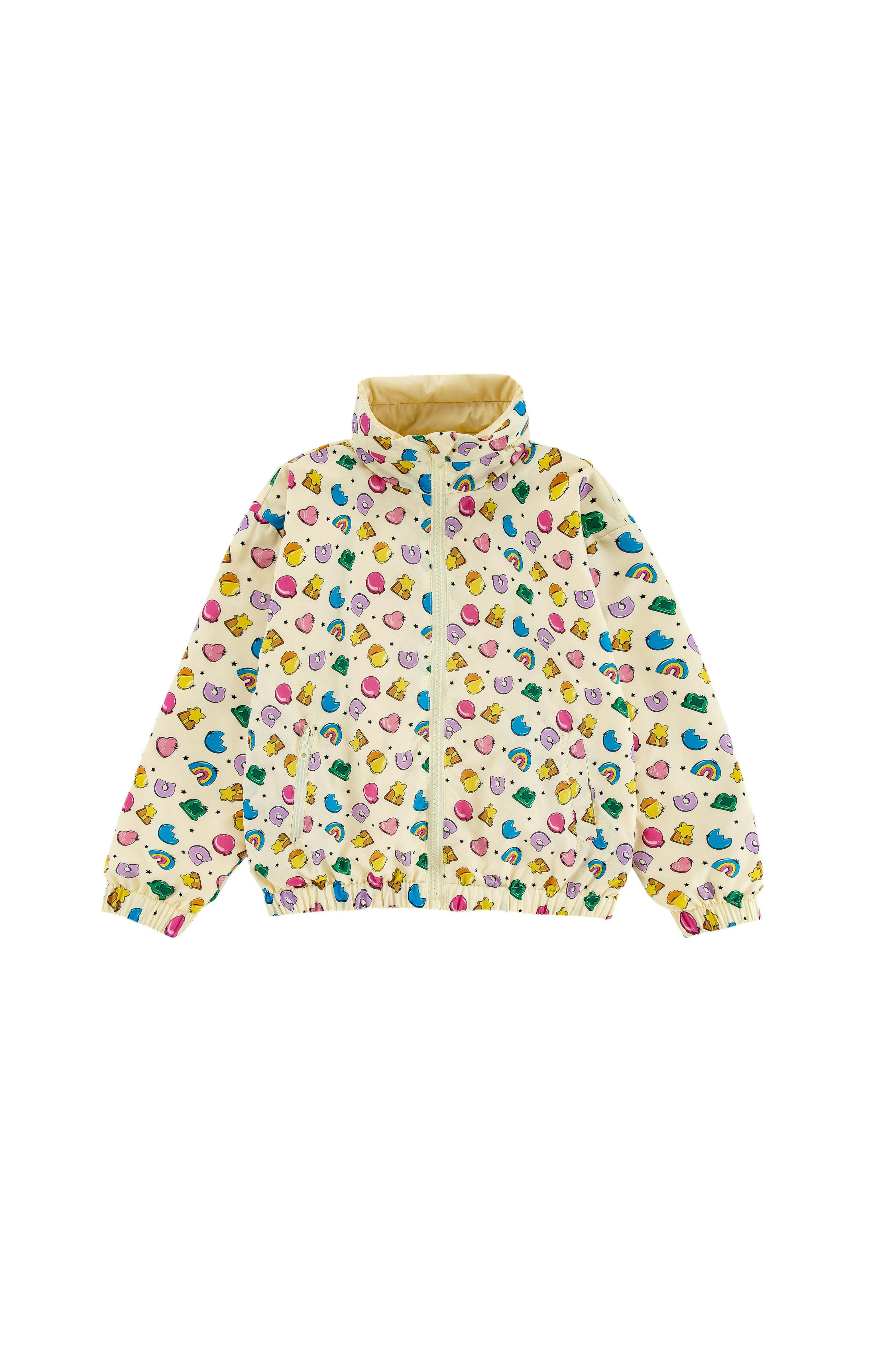Max Reversible Rain Jacket Windbreaker, Good Luck Charms