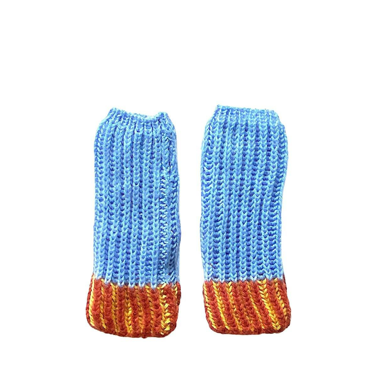 Kids Cable Knit Fingerless Gloves