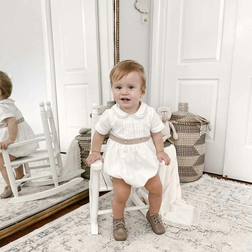 Ashton Linen Romper