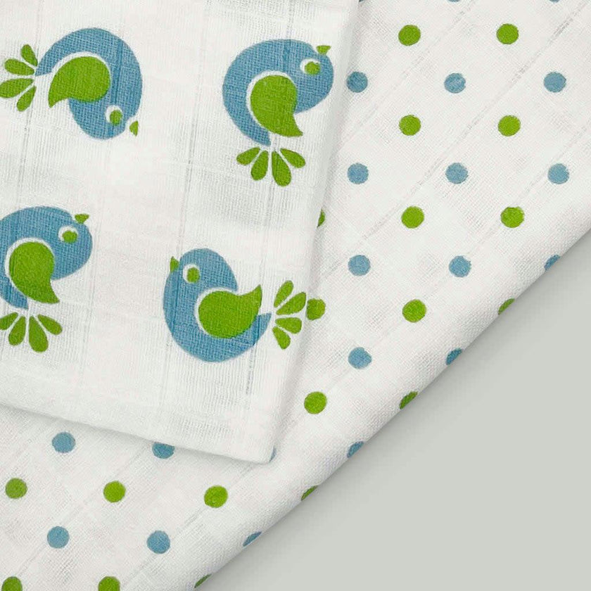 Swaddles and Socks New Baby Gift Set