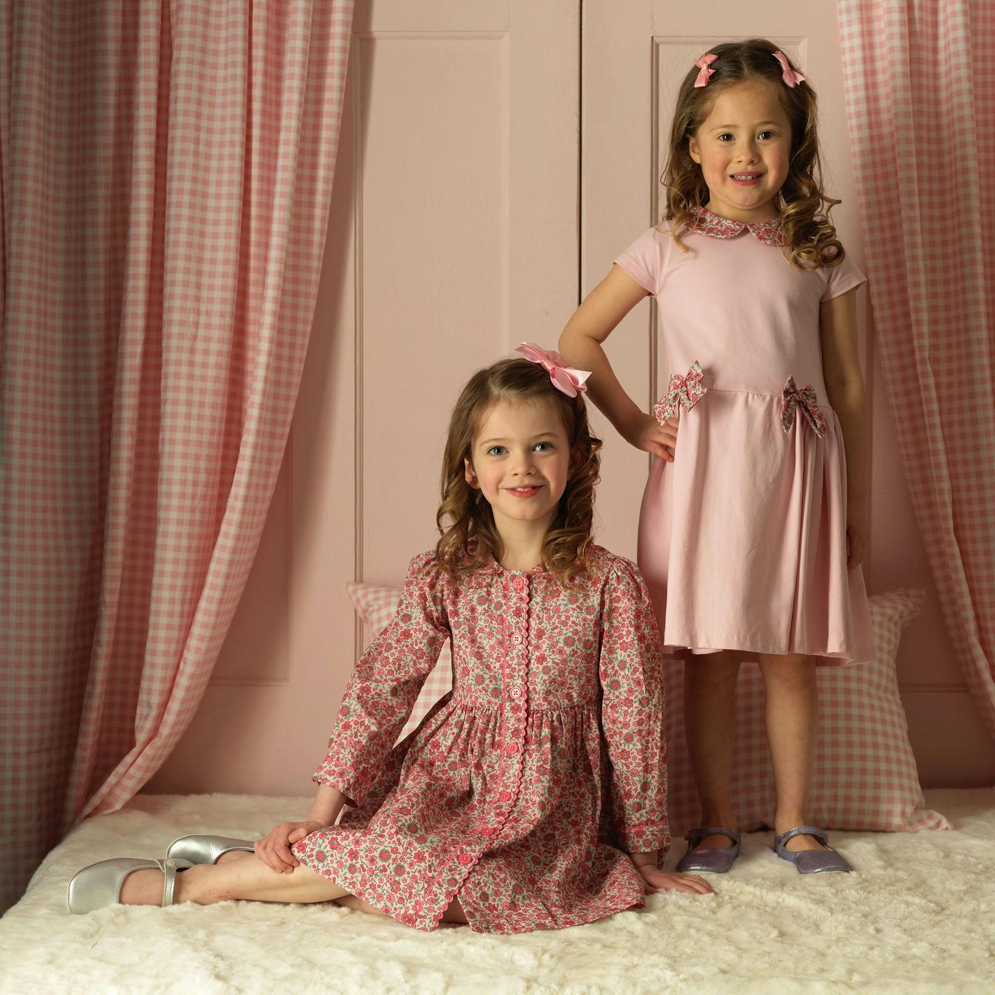 Cosmos Button-Front Dress