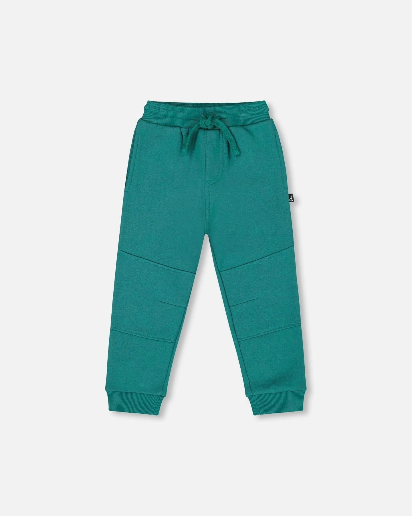 Fleece Sweatpants with Articulated Knees