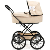 Bayer Design Dolls: Pram Classic - Beige & Black