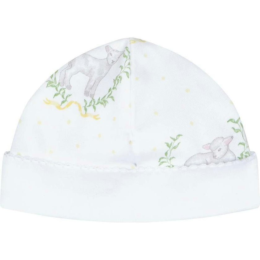 Yellow Print Hat