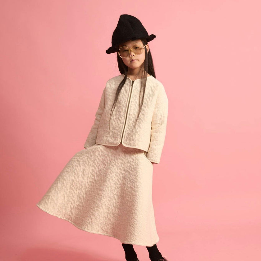Dune Circle Skirt Cream