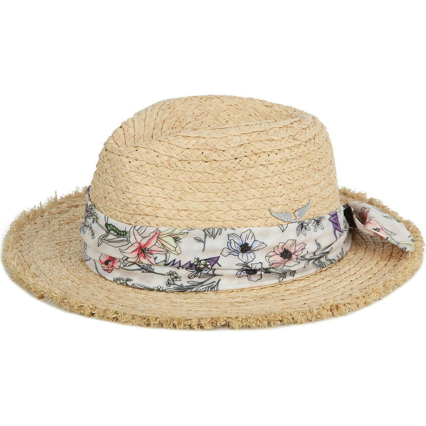 ZADIG & VOLTAIRE Floral Band Sun Hat