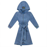 Multi Color Stitched Terry Robe