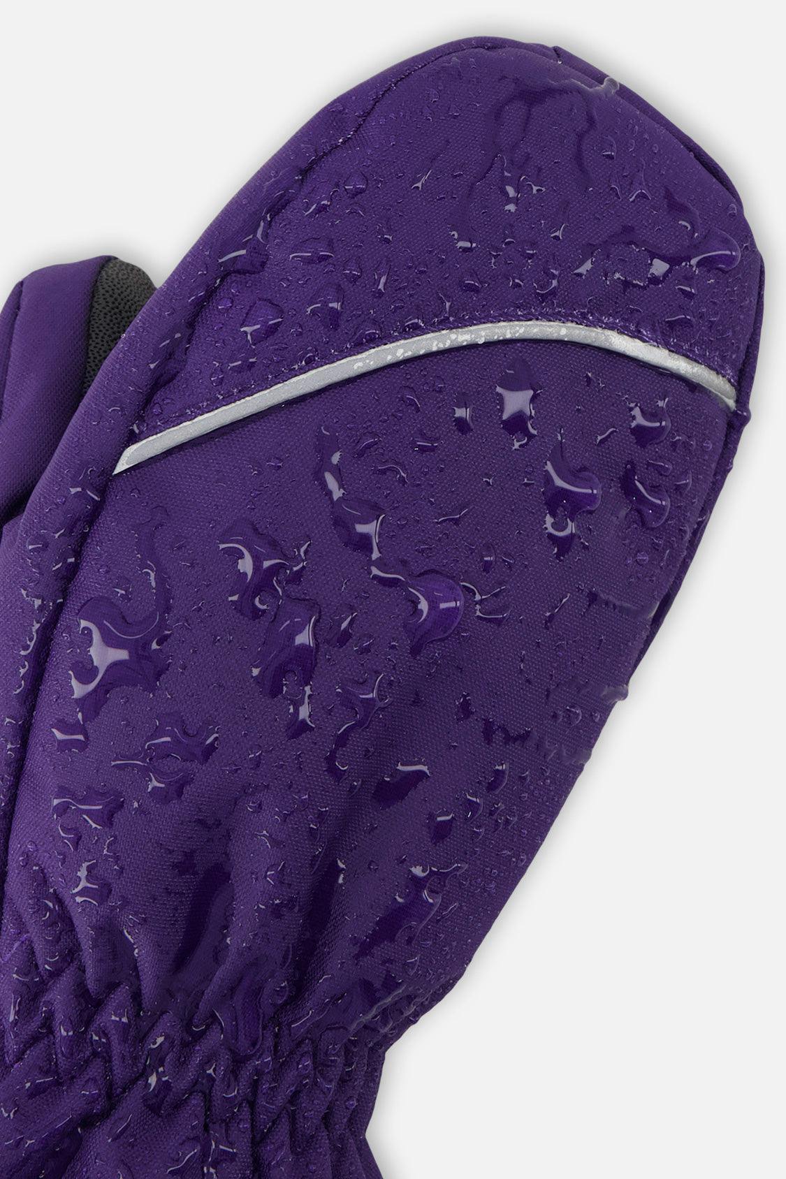Play Baby Winter Mittens Dark Purple