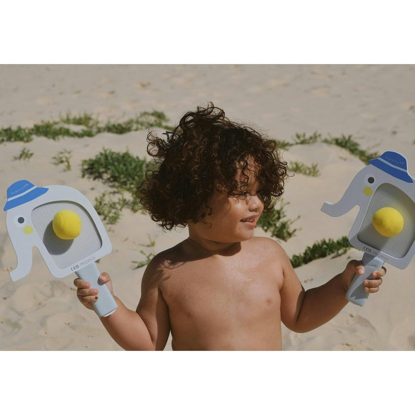 Kids Velcro Beach Bats: Eli The Elephant